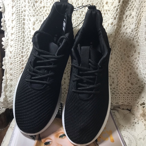 NEW Black Quilted Sneakers! Size 9. You get the pink pair free! - Picture 9 of 9